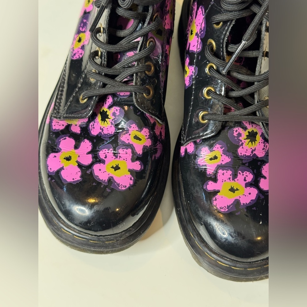 Dr. Martens Pansey Fayre Combat Boot size L5 - Picture 13 of 13